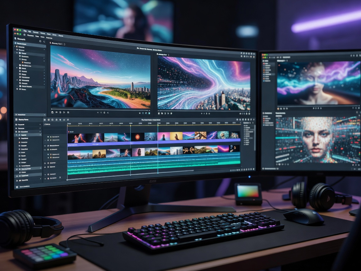 Cinematic video editing and generative video creation with Runway Gen-3