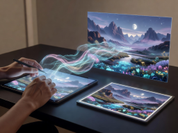 Midjourney generative AI graphic artwork and creative poster